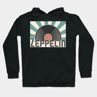 Retro band Zepplin and Classic Hoodie